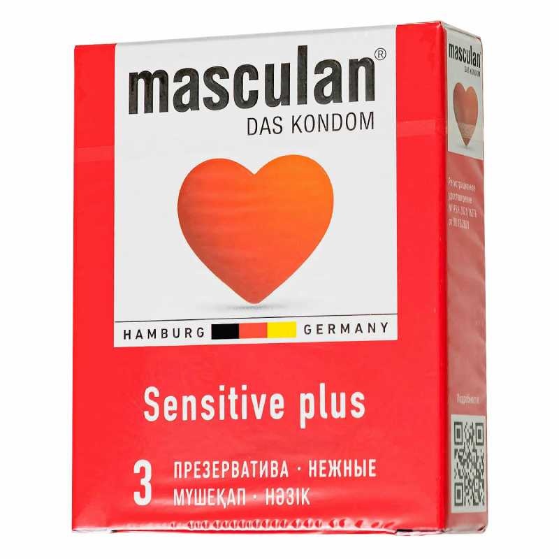 Презервативы Masculan Sensitive plus №3