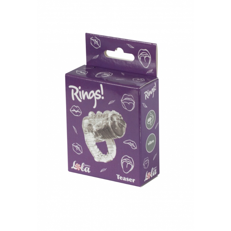 Насадка на язык Rings Teaser transparent