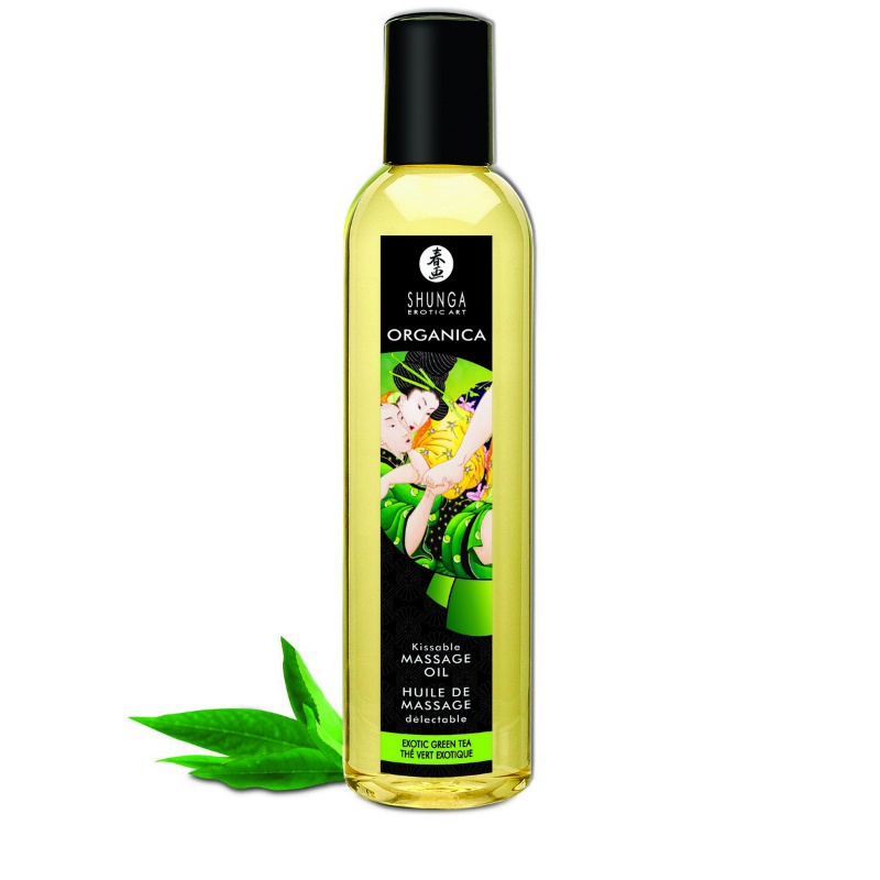 Массажное масло Shunga Organica Exotic Green Tea