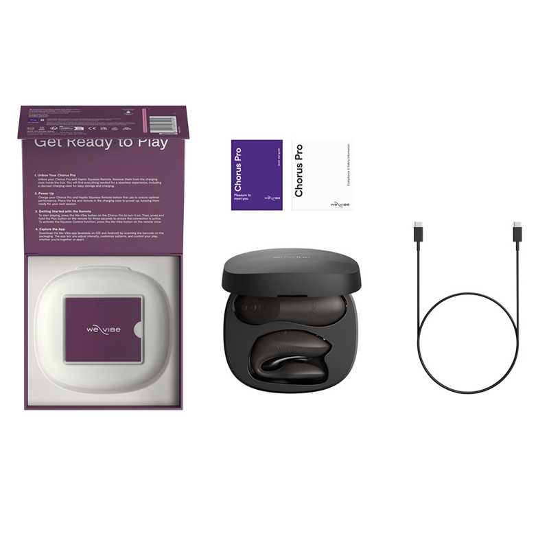Вибратор для пар We-Vibe Chorus Pro Black