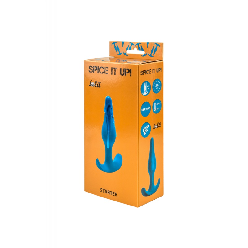 Анальная пробка Spice it up Starter Aquamarine