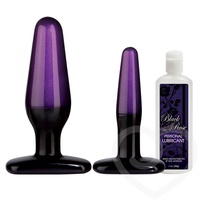 Плаги Doc Johnson Black Rose Stems of Seduction