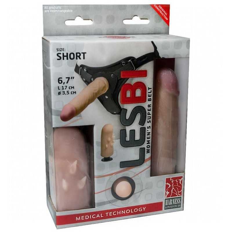 Страпон LoveToy Lesbian Serias