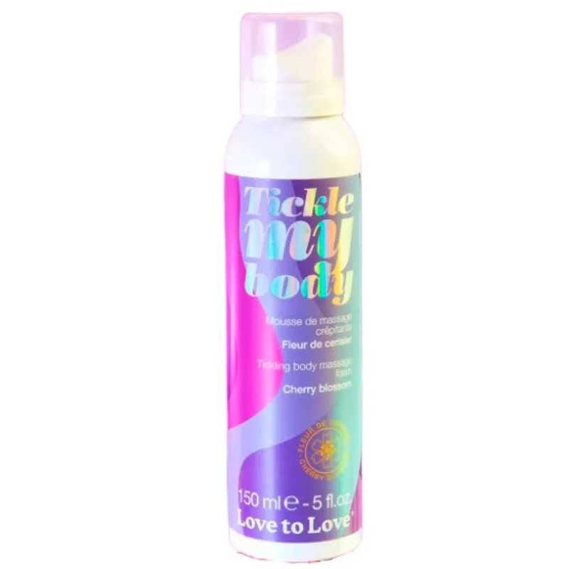 Массажная пенка Love to Love TICKLE MY BODY Cherry