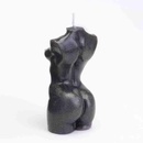 Свеча Женский силуэт Black