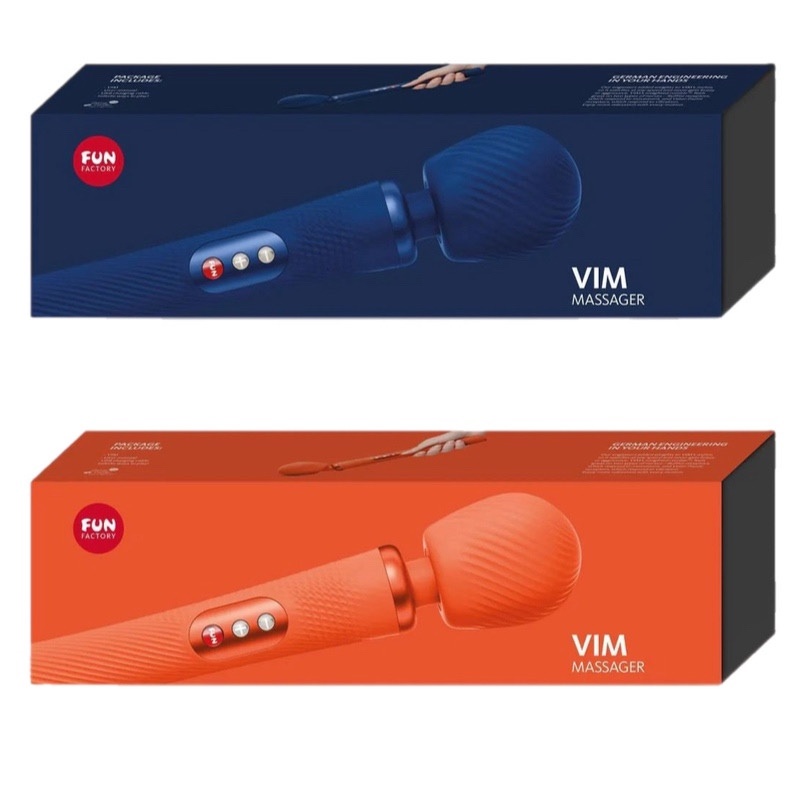 Вибратор Fun Factory VIM VIBRATING WAND, синий