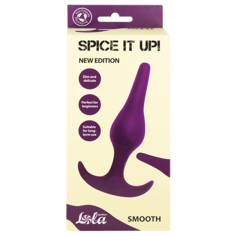 Анальная Пробка Spice It Up Smooth Ultraviole