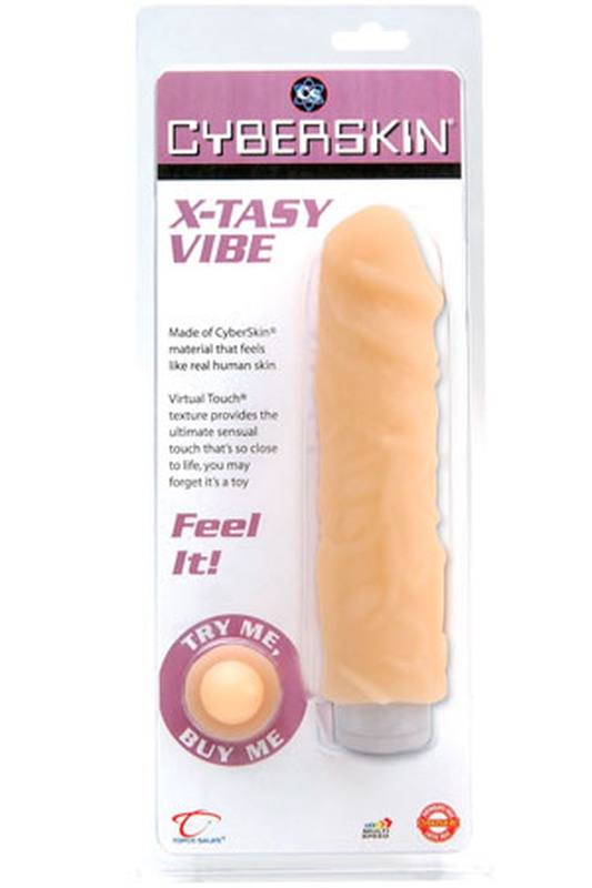 Topco Sales Вибратор X-Tasy Vibe телесный, 17,5 см