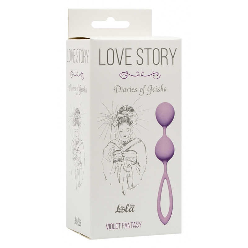 Вагинальные шарики Diaries of a Geisha Violet Fantasy