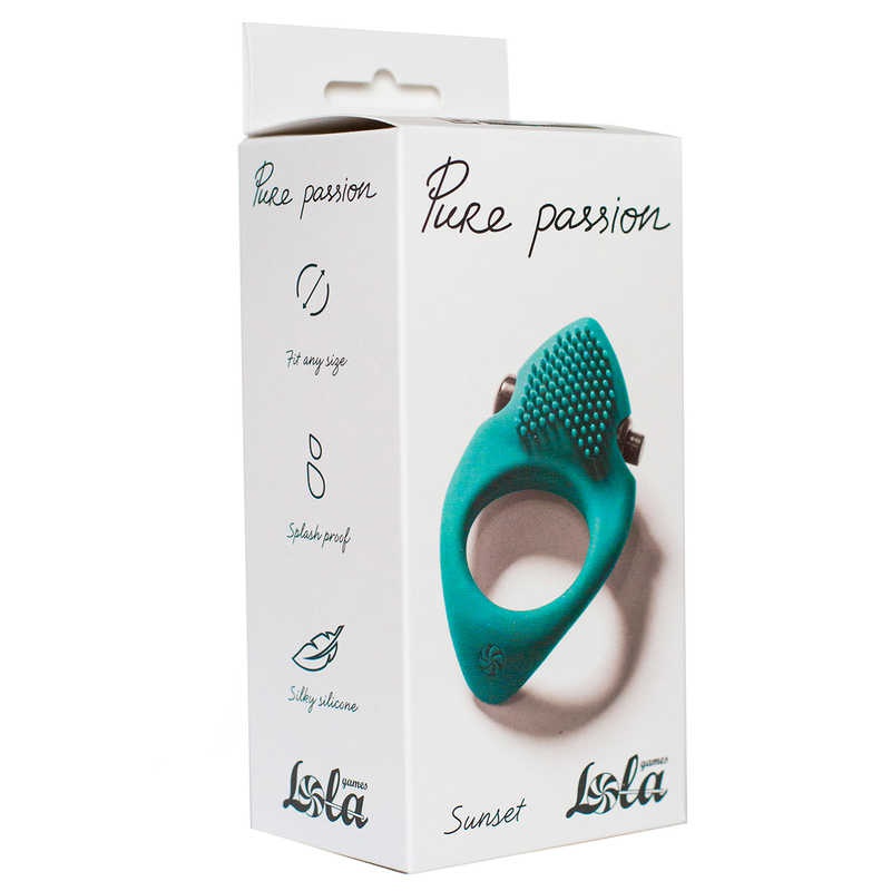 Эрекционное кольцо Pure Passion Sunset Green