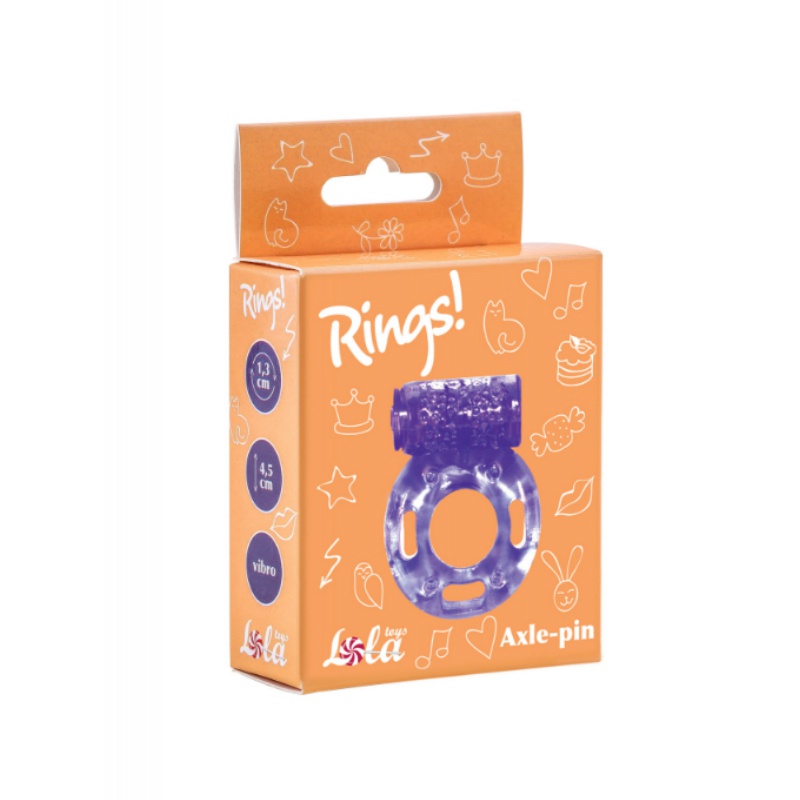 Эрекционное кольцо Rings Axle-pin purple