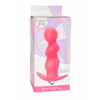 Анальная пробка Spiral Anal Plug Pink
