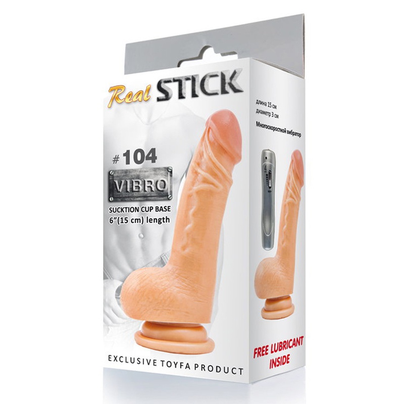 Вибратор TOYFA RealStick #104