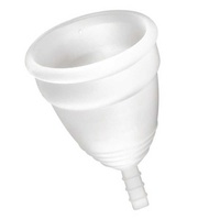Менструальная чаша L Coupe menstruelle blanche taille L