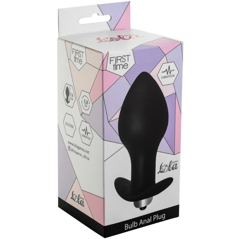 Анальная пробка Bulb Anal Plug Black