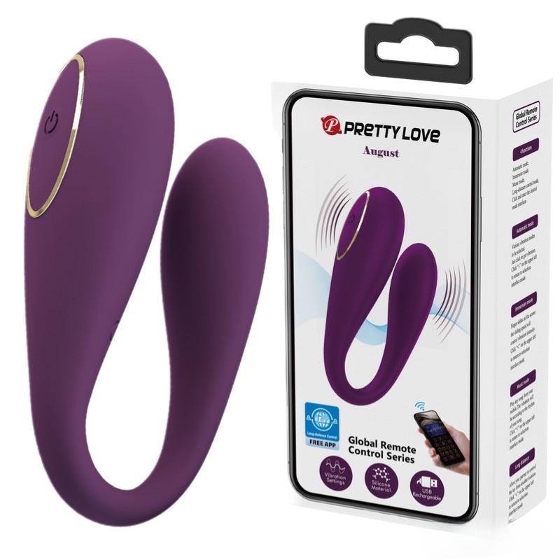 Интерактивный вибратор для пар August