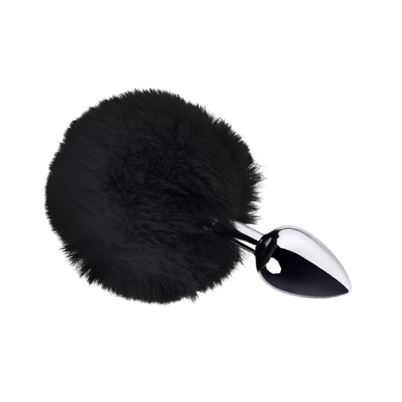 Анальная пробка Vander 505-M-BLK-SIL